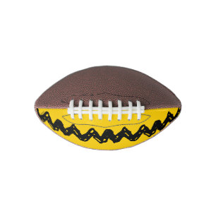 Ballon De Foot Charlie Brown Zig Zag Motif