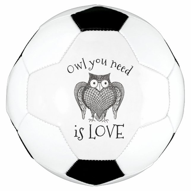 Ballon De Foot Chouette dont vous avez besoin (Devant)