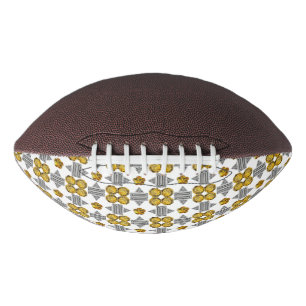 Ballon De Foot Citrine Diamant Gemstone Art, Jaune