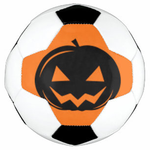 Ballon De Foot Citrouille noir