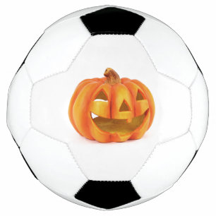 Ballon De Foot Citrouille souriant Jack-o'-lantern Halloween
