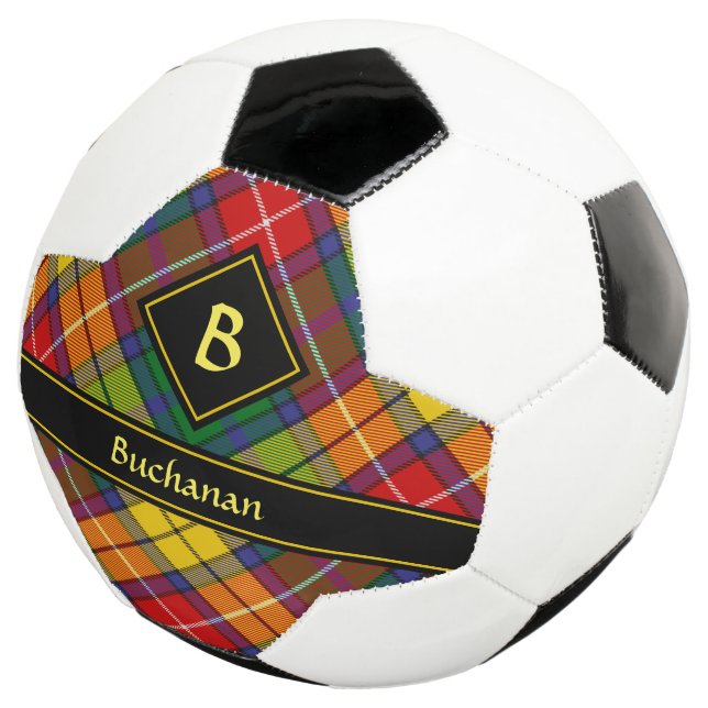 Ballon De Foot Clan Buchanan Tartan (3/4)