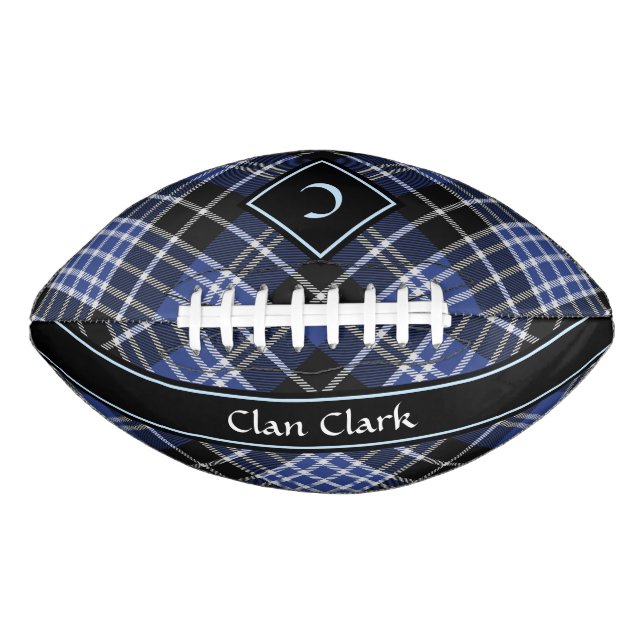 Ballon De Foot Clan Clark Tartan Football (Devant)