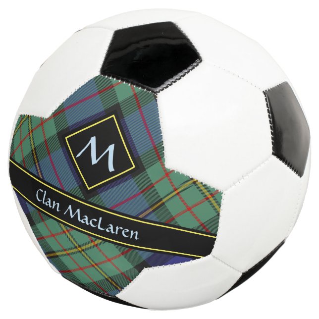 Ballon De Foot Clan MacLaren Tartan Soccer Ball (3/4)