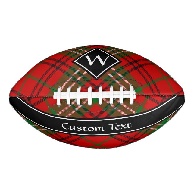 Ballon De Foot Clan Morrison Red Tartan Football (Devant)