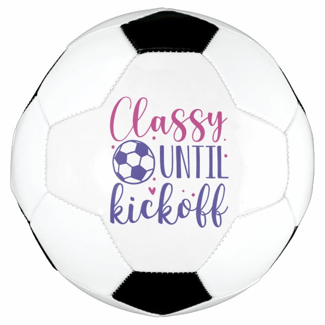 Ballon De Foot Classé jusqu'au démarrage (Devant)