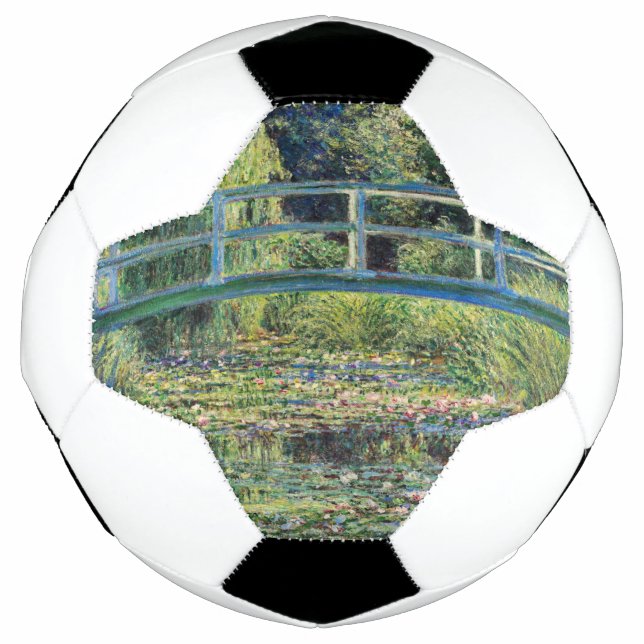Ballon De Foot Claude Monet - Etang Lily et Pont Japonais (Devant)