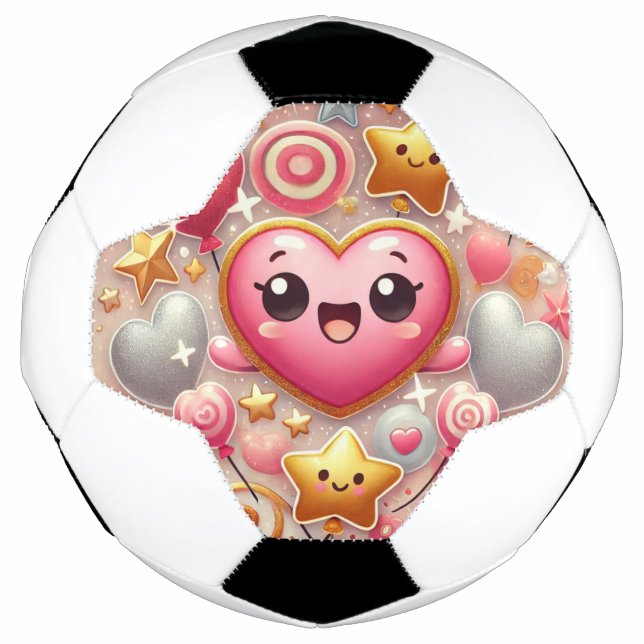 Ballon De Foot Coeur mignon (Devant)