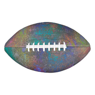 Ballon De Foot Coloré de brillance à peau lisse, taches vieilles