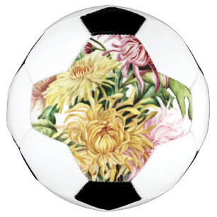BALLON DE FOOT CONCEPTION DE FLEURS