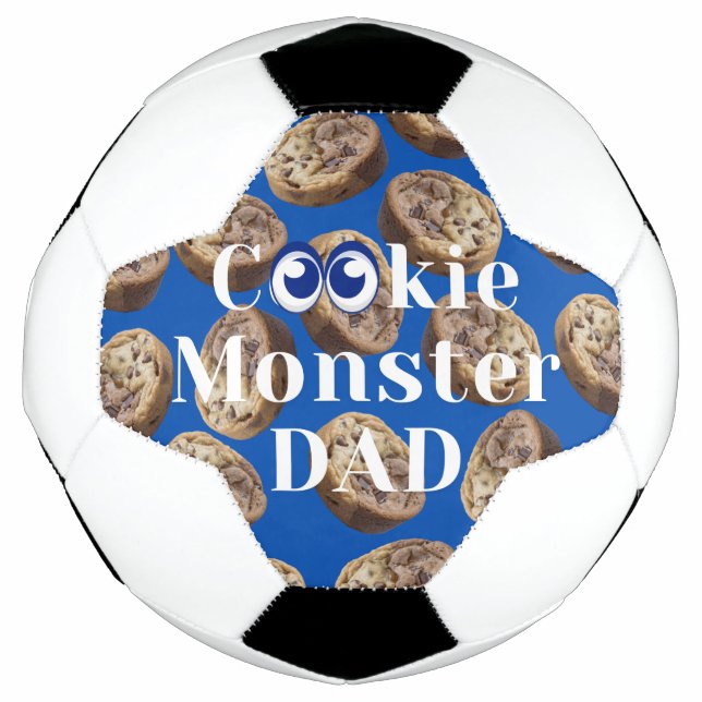 Ballon De Foot Cookie Monster Papa (Devant)