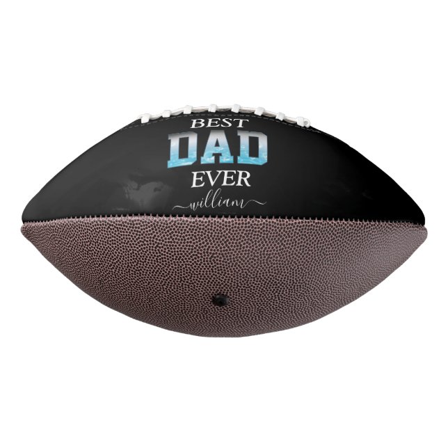 Ballon De Foot Cool Meilleure Fête des pères papa jamais (Tourné à 270°)