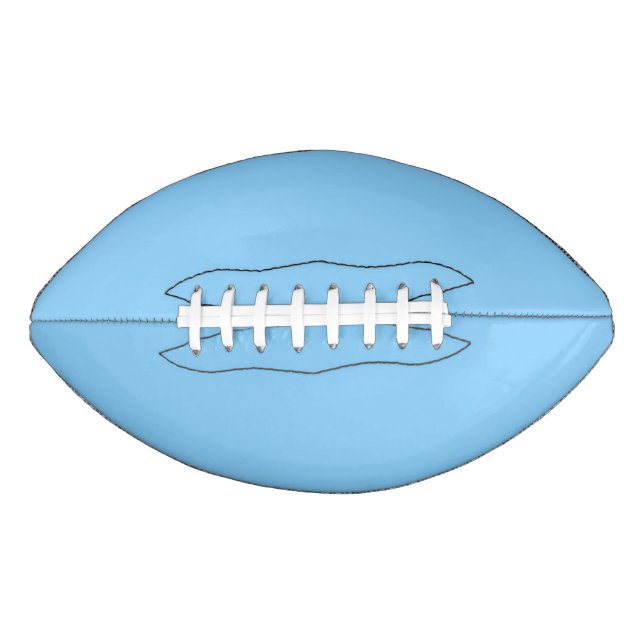 Ballon De Foot couleur bleu clair (Devant)
