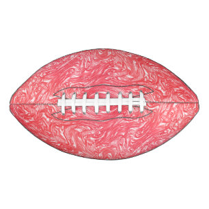 Ballon De Foot Couleur texture "crème fraise nacrée"