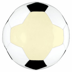 Ballon De Foot Couleur uni jaune pastel   Classique   Élégant