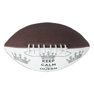 Ballon De Foot Couronne argentée polie de la reine SlipperyJoe's
