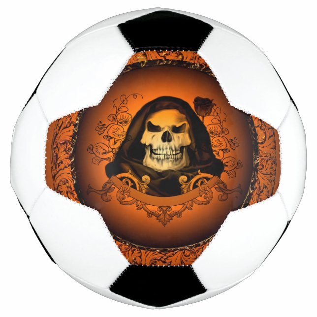 Ballon De Foot crâne cool (Devant)