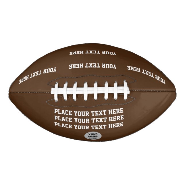 Ballon De Foot Créez votre propre football texte personnalisé (Devant)
