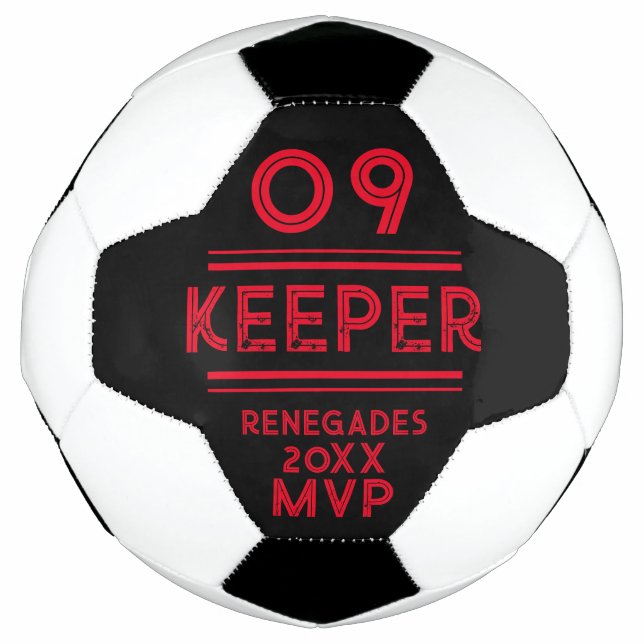 Ballon De Foot Créez votre propre Prix MVP gardien de gardien de  (Devant)