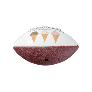 Ballon De Foot Crème glacée cônes mini football