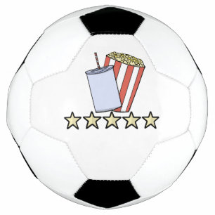Ballon De Foot Critique de film personnalisée 5 étoiles Popcorn B