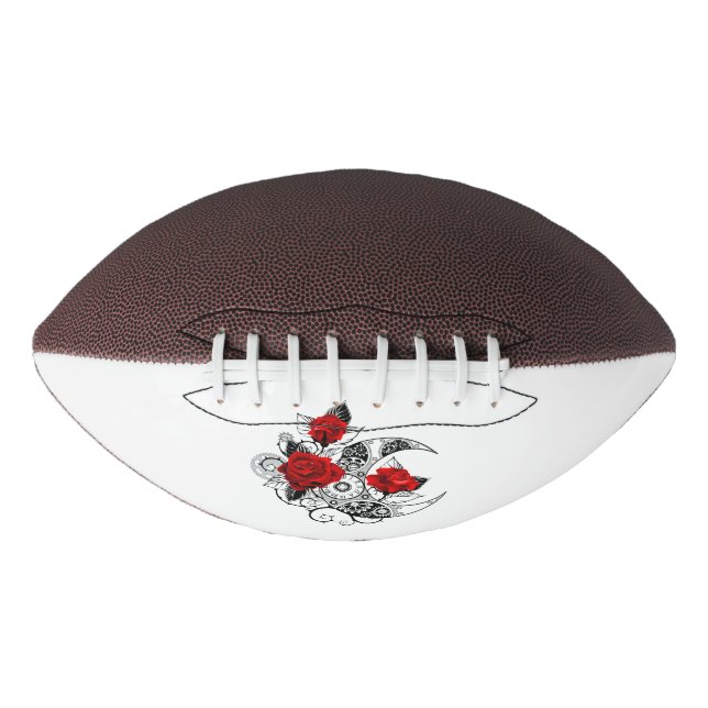 Ballon De Foot Croissant mécanique avec roses rouges (Devant)