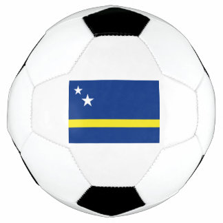 Ballon De Foot Curacao Country Vacation Flag National Patriotic