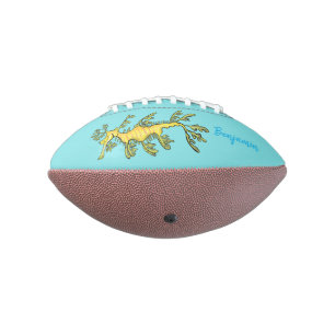 Ballon De Foot Cute funny leafy sea dragon cartoon illustration