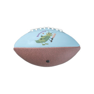 Ballon De Foot Cute green cricket insect cartoon illustration