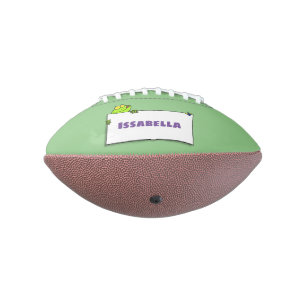 Ballon De Foot Cute green frog sign cartoon illustration