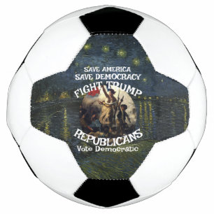 Ballon De Foot Czar Rue Menteur Trump POTUS Patriotique MAGA Trai