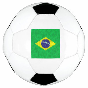 Ballon De Foot Dessin de peinture à l'huile du Brésil