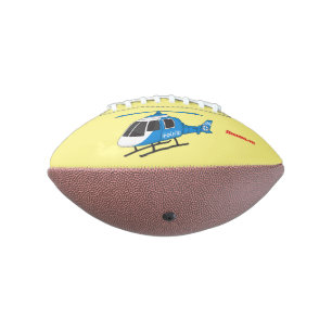 Ballon De Foot Dessin d'hélicoptère du service de police mignon