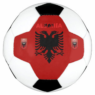 Ballon De Foot Drapeau albanais