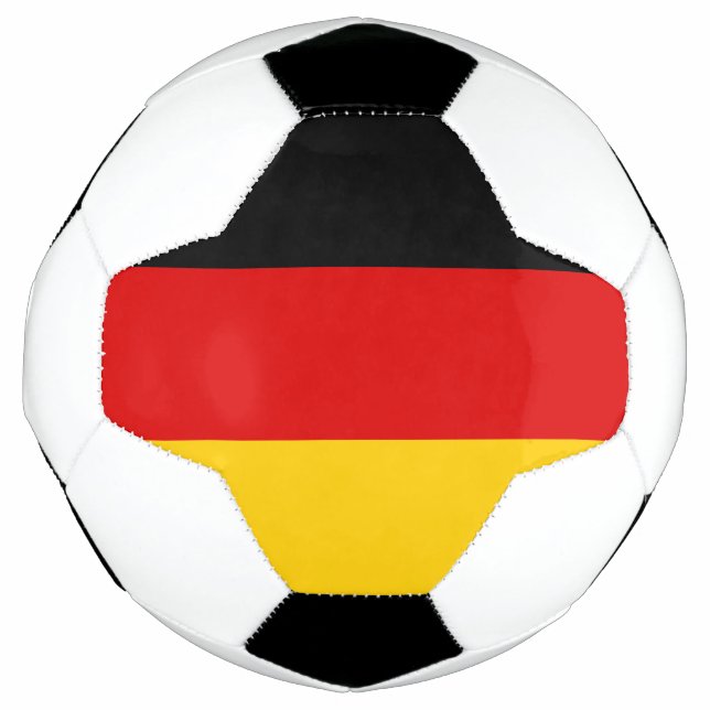 Ballon De Foot Drapeau allemand (Devant)