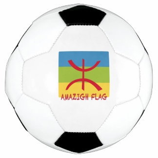 Ballon De Foot Drapeau Amazigh - Drapeau Amazigh Drapeau