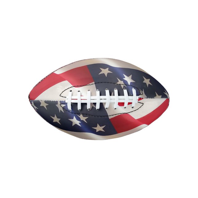 Ballon De Foot Drapeau américain (Devant)