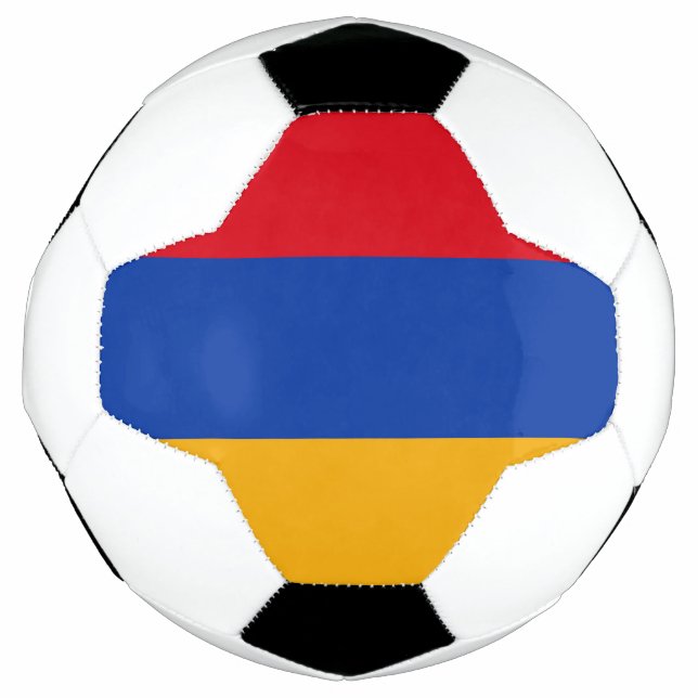 Ballon De Foot Drapeau Arménie (Devant)