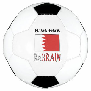 Ballon De Foot Drapeau bahreïni personnalisé