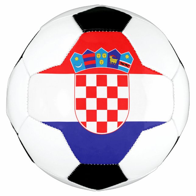 Ballon De Foot Drapeau croate (Devant)