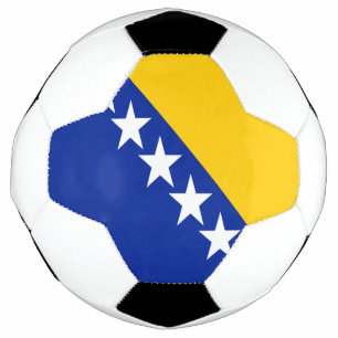 Ballon De Foot Drapeau de Bosnie-Herzégovine patriotique