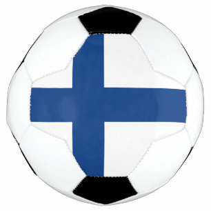 Ballon De Foot Drapeau de Finlande