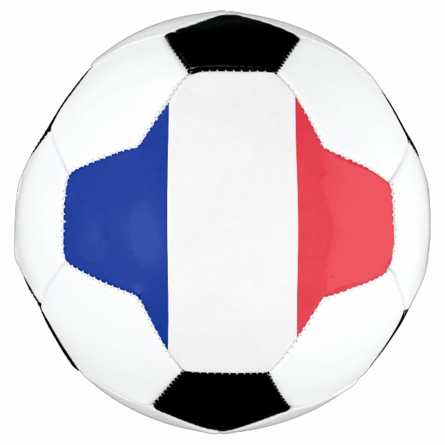 Ballon De Foot Drapeau de France balle de football (Devant)