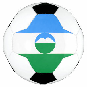 Ballon De Foot Drapeau de Kabardino-Balkarie