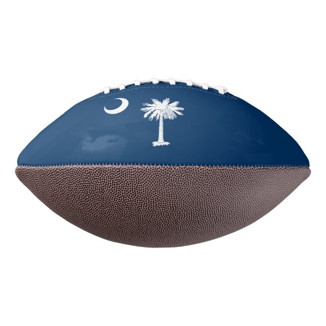 Ballon De Foot Drapeau de la Caroline du Sud (Tourné à 270°)