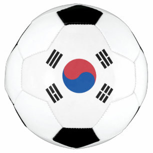 Ballon De Foot Drapeau de la Corée du Sud