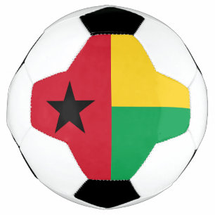 Ballon De Foot Drapeau de la Guinée-Bissau