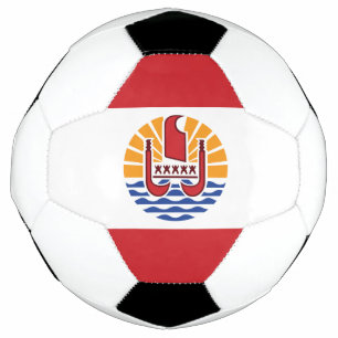 Ballon De Foot Drapeau de la Polynésie française