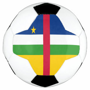 Ballon De Foot Drapeau de la République centrafricaine