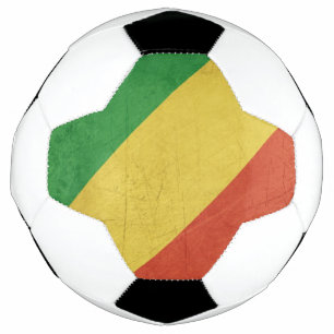 Ballon De Foot Drapeau de la République du Congo